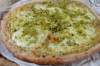 Pizza pistacchio