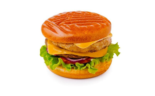 DOUBLE CHICKEN BURGER 1/320 gr.