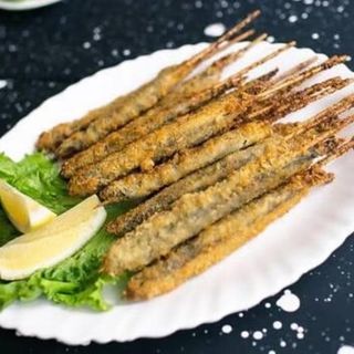 Жареная мойва