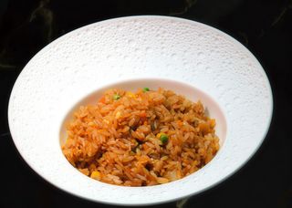 Arroz Con Salsa Soja
