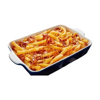 Patatas con queso y bacon