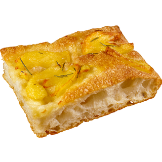 Focaccia papas y romero (1 porción)