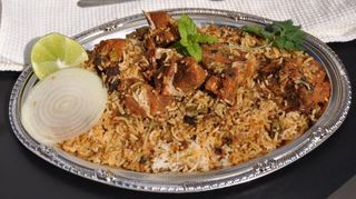 Lamb biryani