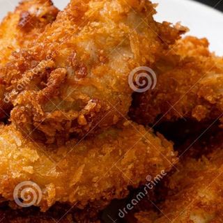 Alitas de pollo fritos (3 piezas)