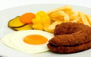 Alheira de mirandela com ovo (1 pax)