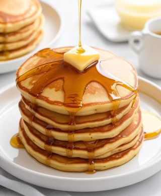 3 stacks of waffles