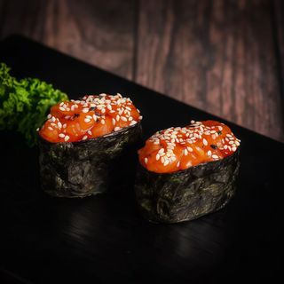 Gunkan salmón Spicy (2p)