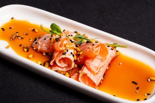 58. Carpaccio flambé