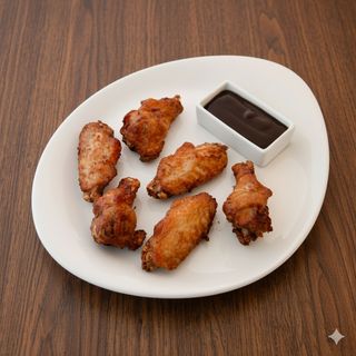 Alitas de pollo BBQ (6 Uds.)