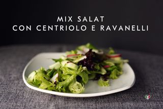 Mix salat con cetriol e ravanelli 150g