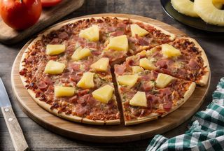 Pizza Hawái (33 Cm.)