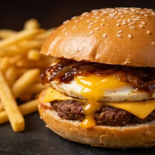  Spartel Egg Burger    