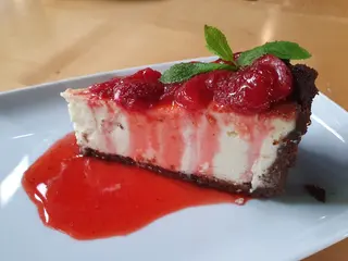 Cheesecake cu căpșuni