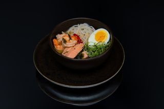 Ramen cu fructe de mare