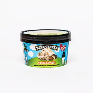 Tarrina Helado B&J Cookies (100 Ml.)