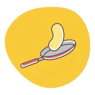 Tortino di patate al tartufo e fonduta di parmigiano