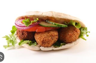 Panino falafel Menu