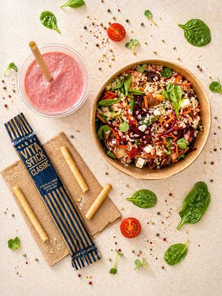 Ensalada T&S + Smoothie