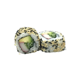 Uramaki De Cangrejo Aguacate Y Pepino 8 uds.