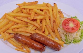 Sausage and Chips 