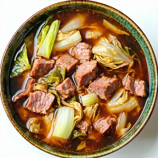 Stufato di maiale con verza