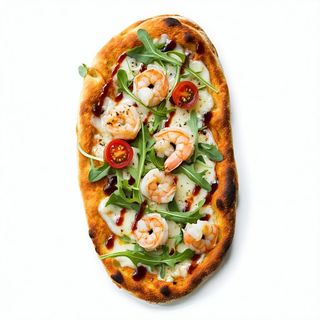 Pinsa salsa cocktail