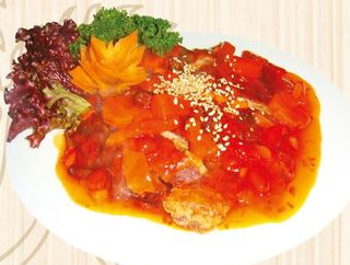 Kaczka w sosie słodko-kwaśnym 350g