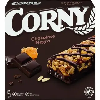 Barritas Cereales Chocolate Negro Muesly Hero 6 U 23 G