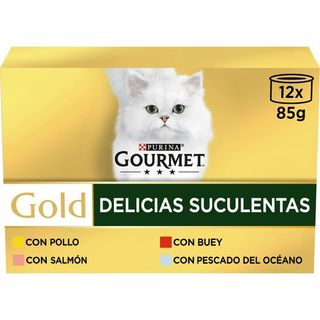 Comida Gato Gourmet Gold Mix Purina P12X 85G