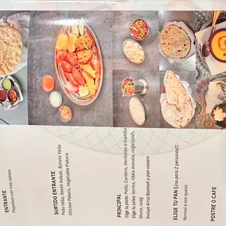 Menú Para 4 Personas