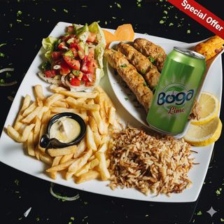 Kebab poulet + Boga