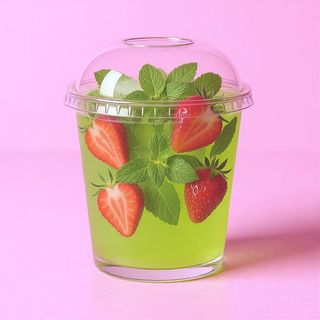 Lemonade Căpșuni cu mentă