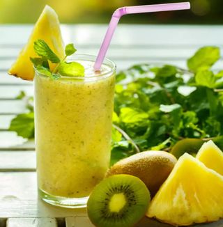 Kiwi & Pineapple Iced Tea