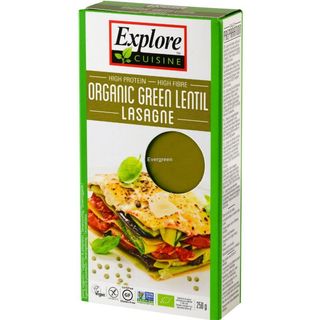 Makaron lasagne z zielonej soczewicy BIO 250g