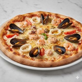 Pizza Frutos Del Mar (30 Cm.)