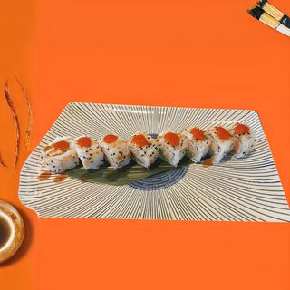 Uramaki salmón cocido y picnate(nuevo)