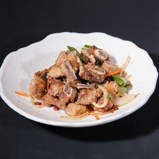 Puntine di maiale sale e pepe