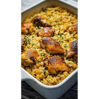 Basmati Fried Rice & Half Fryer Chicken