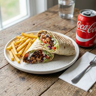 Menú 1 Kebab (Extragrande)