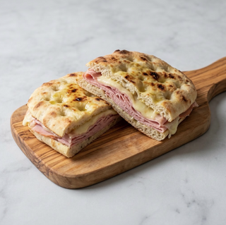 Piadina prosciutto cotto e fontina