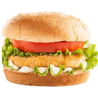 Hambúrguer de frango ou carne