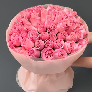 50 rosas rosadas 