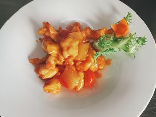 132 - Pollo in salsa agrodolce