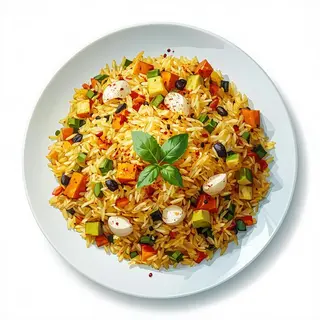 Biryani vegetariano