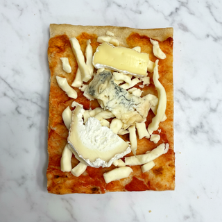 Pizza Fusión De Quesos