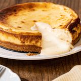 Tarta de queso Gorgonzola.