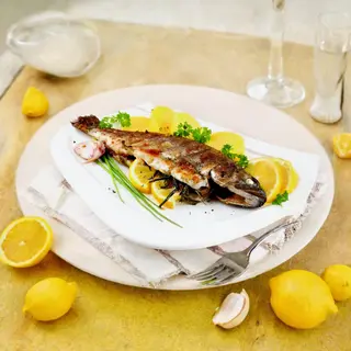 Пъстърва на скара (300г)