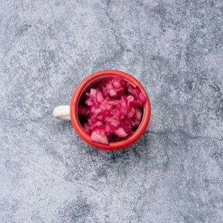 Cebollita morada encurtida extra 50grs