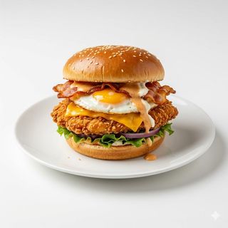 Hamburguesa De Pollo Crispy (Especial)