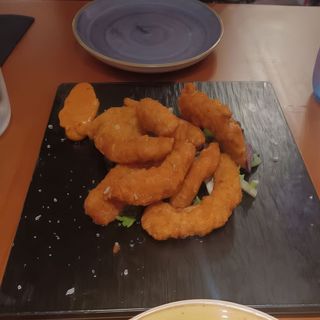 Tiras De Pollo Rebozadas